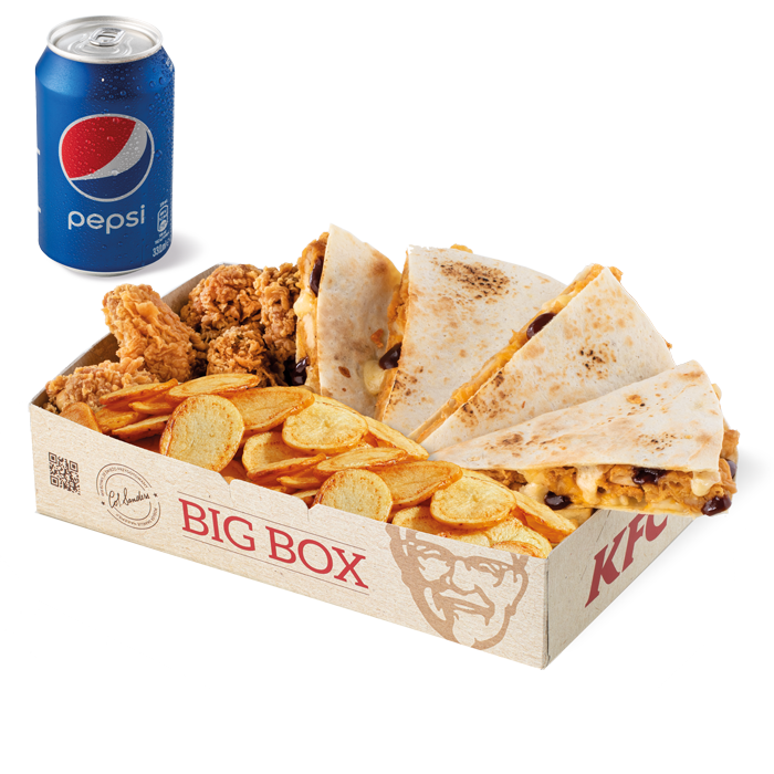 Qurrito Box menu KFC